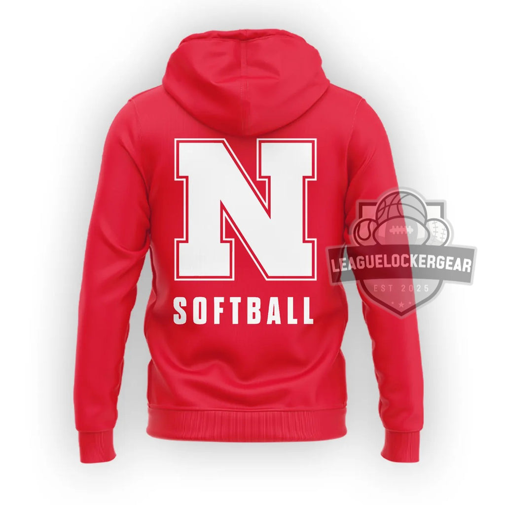 Nebraska Cornhuskers Softball 2026 Big Ten Regular Season Champions Hoodie - LeagueLockerGear