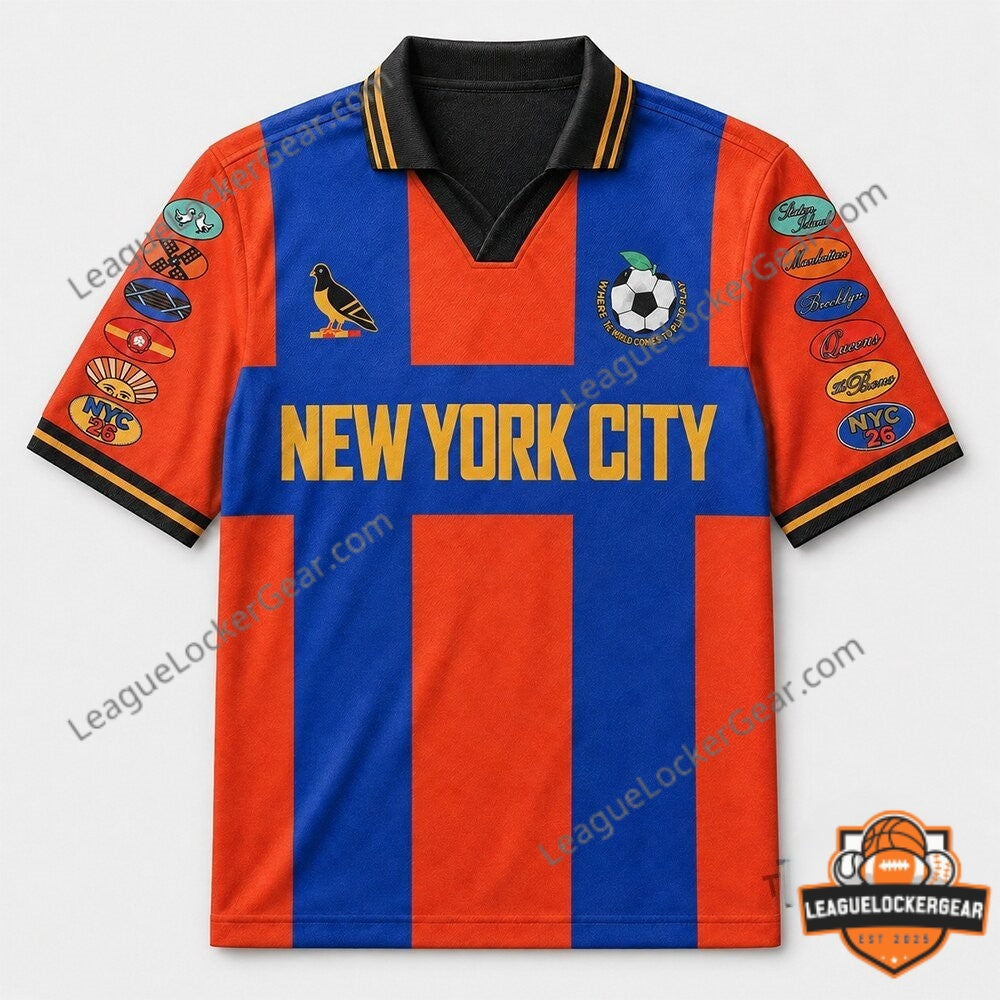 New York City World Cup 2026 Host City Soccer Jersey - LeagueLockerGear