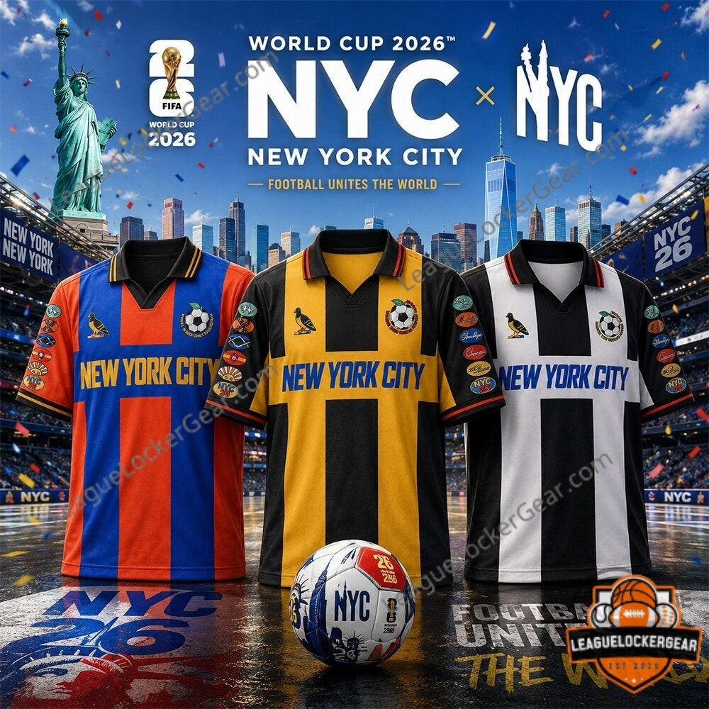 New York City World Cup 2026 Host City Soccer Jersey - LeagueLockerGear