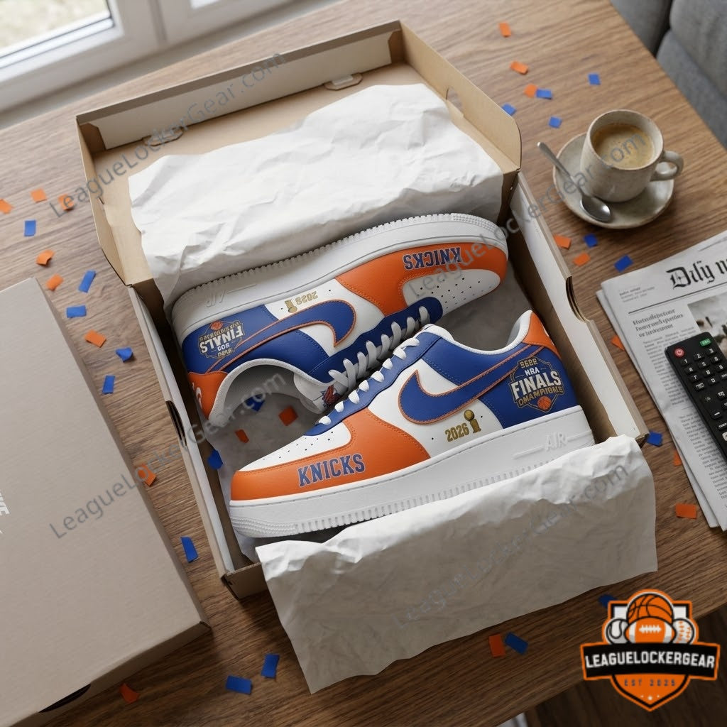 New York Knicks 2026 NBA Finals Champions Sneakers - LeagueLockerGear
