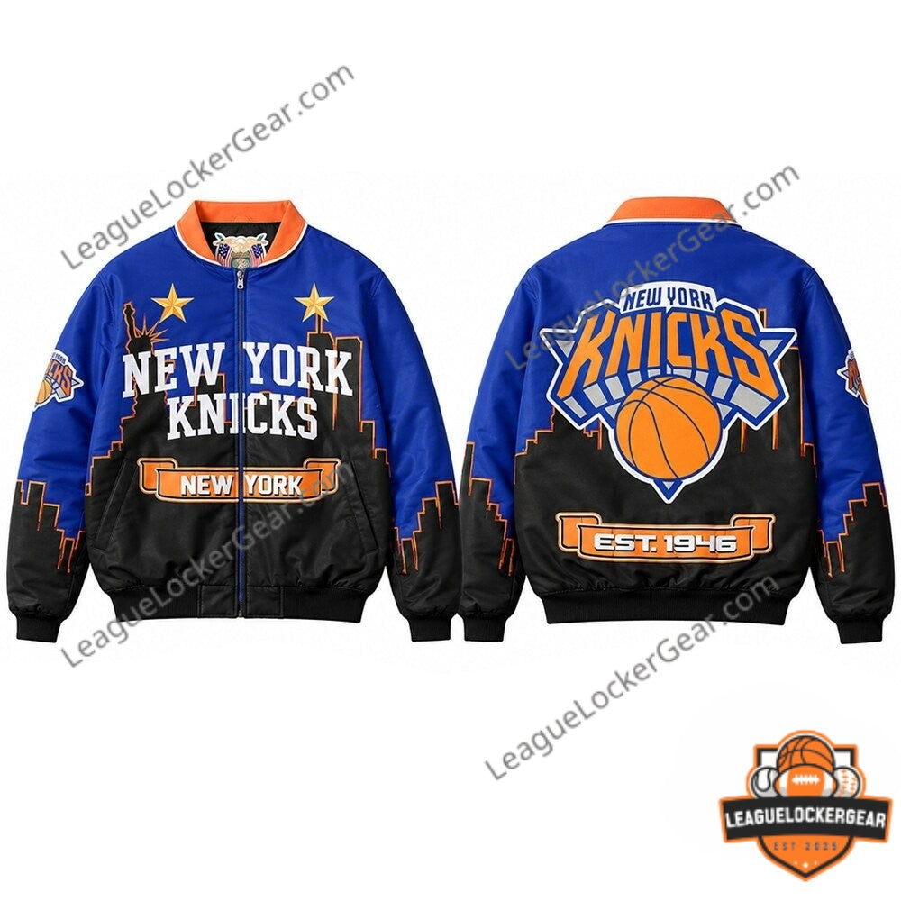 New York Knicks EST. 1946 Champions Jacket - LeagueLockerGear