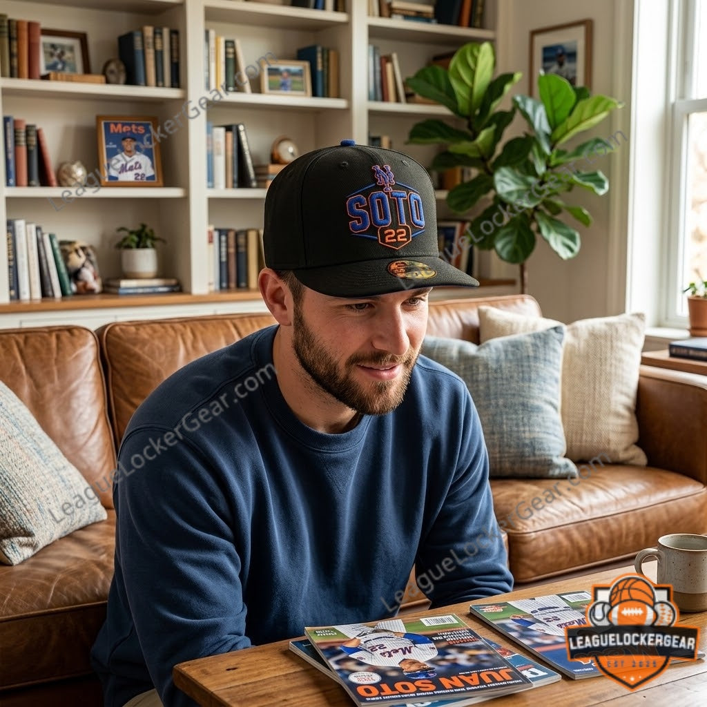 New York Mets Juan Soto MLB Players' Weekend 2026 Baseball Cap - LeagueLockerGear