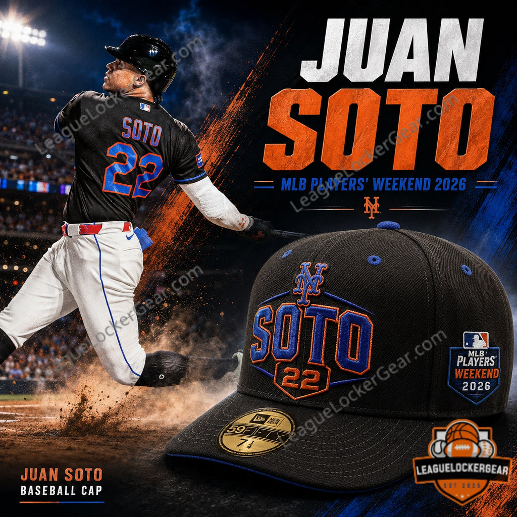 New York Mets Juan Soto MLB Players' Weekend 2026 Baseball Cap - LeagueLockerGear
