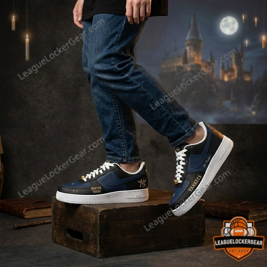 New York Yankees x Harry Potter Night Sneakers - LeagueLockerGear