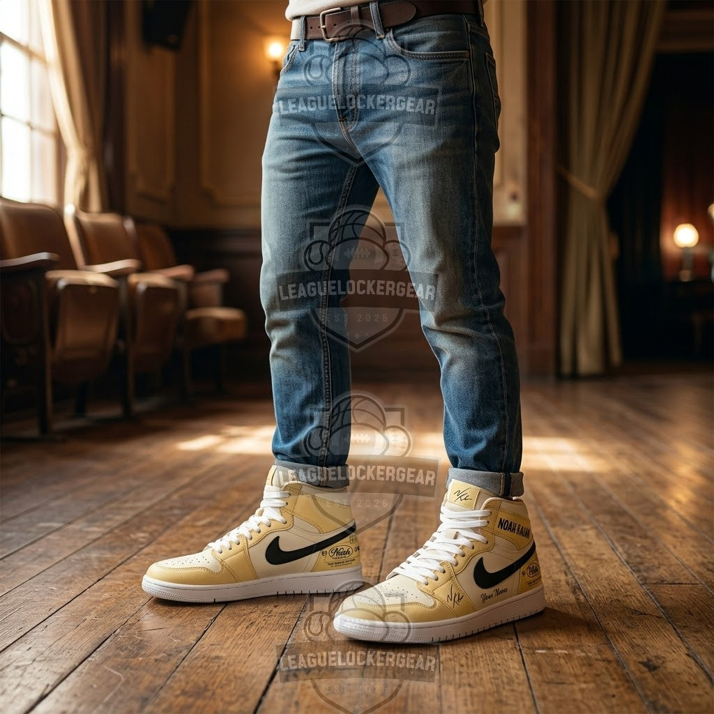 Noah Kahan The Great Divide Tour The Fourth Studio Album High-Top Sneakers - LeagueLockerGear