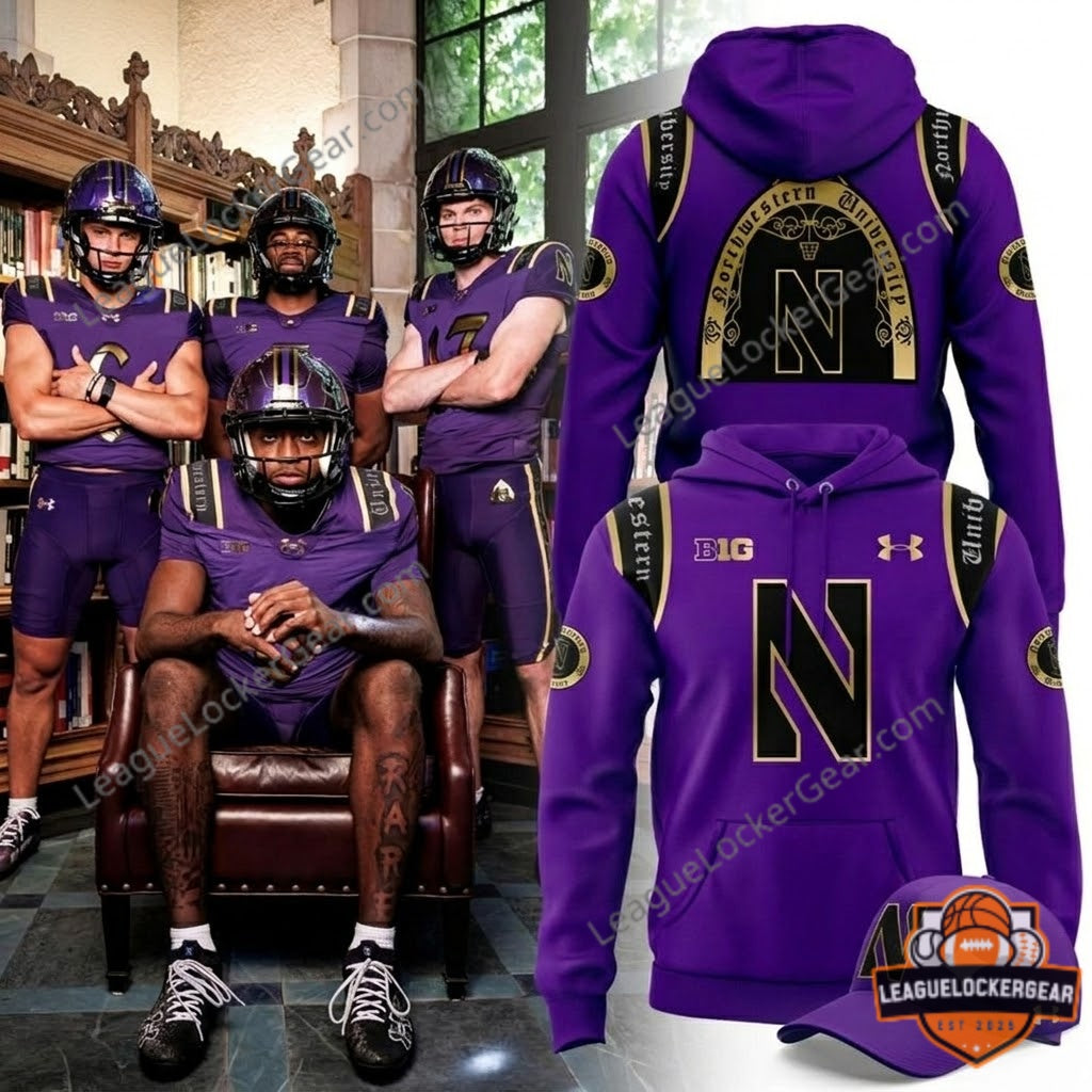 Northwestern Wildcats New Season 2026 Hoodie - LeagueLockerGear