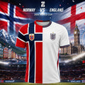 Norway and England 2026 World Cup Match Football Jersey - LeagueLockerGear