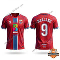 Norway FIFA World Cup 2026 Haaland 9 T-Shirt - LeagueLockerGear