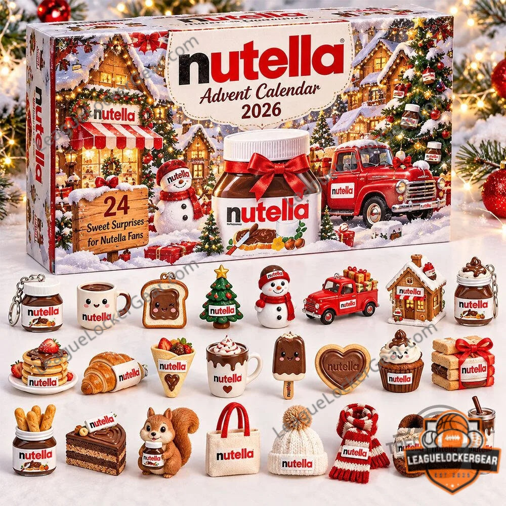 Nutella 2026 24 Days of Sweet Surprises Advent Calendar