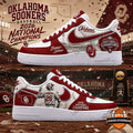 Oklahoma Sooners Baseball 2026 National Champions Custom AF1 Shoes - LeagueLockerGear