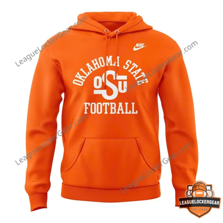 Oklahoma State Cowboys Vintage Look Timeless Pride Football Hoodie