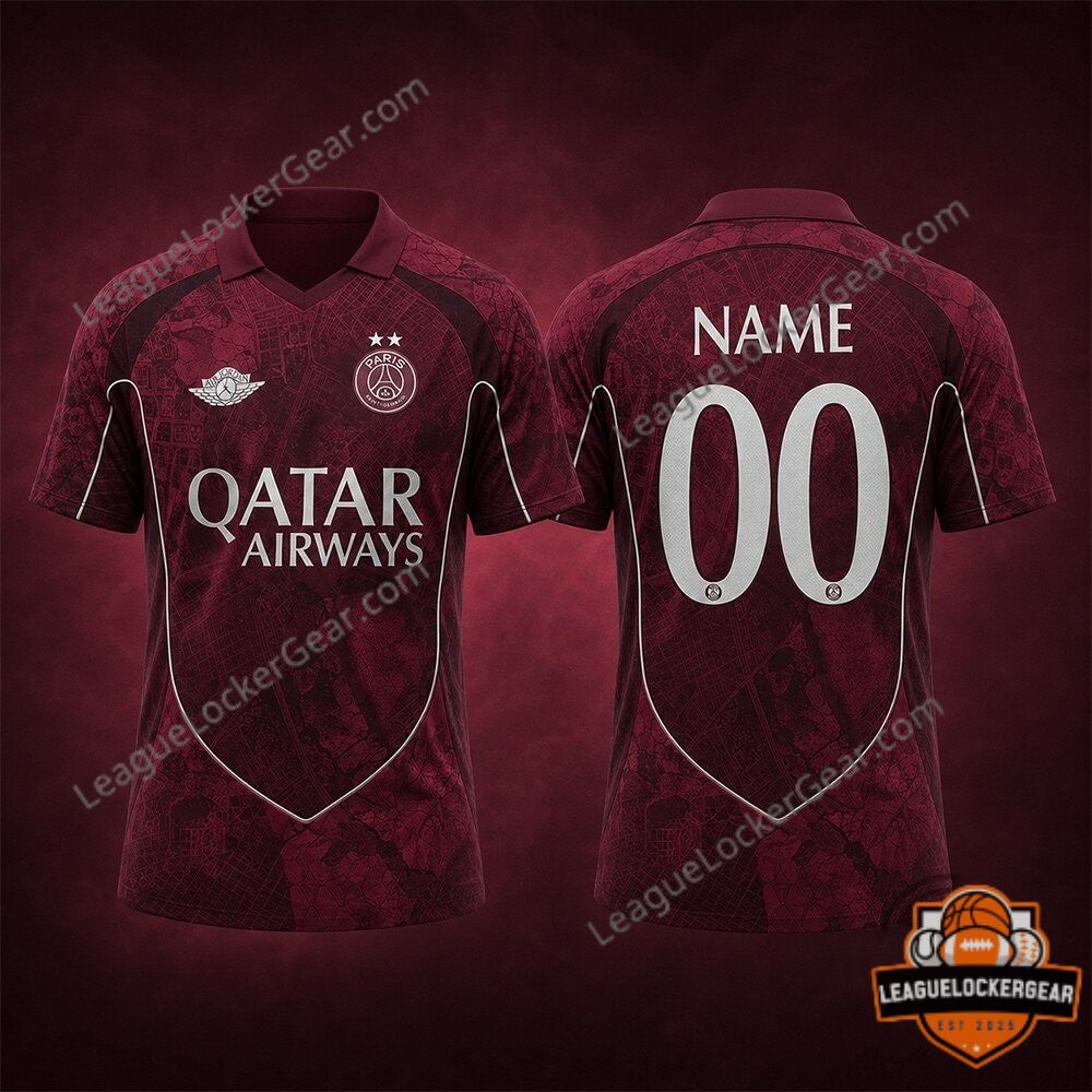 Paris Saint-Germain Air Jordan Third Kit Football Jersey