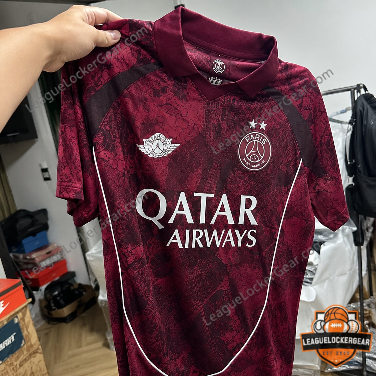 Paris Saint-Germain Air Jordan Third Kit Football Jersey