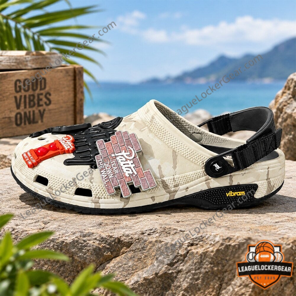 Patta x Crocs Tear Down The Wall Classic Clogs