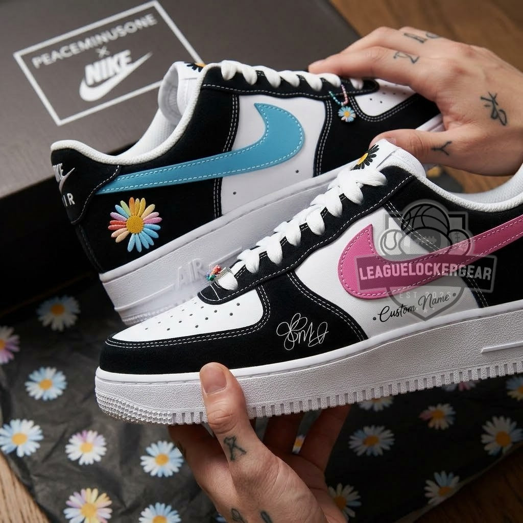 G-Dragon PEACEMINUSONE x Nike AF1 Shoes - LeagueLockerGear