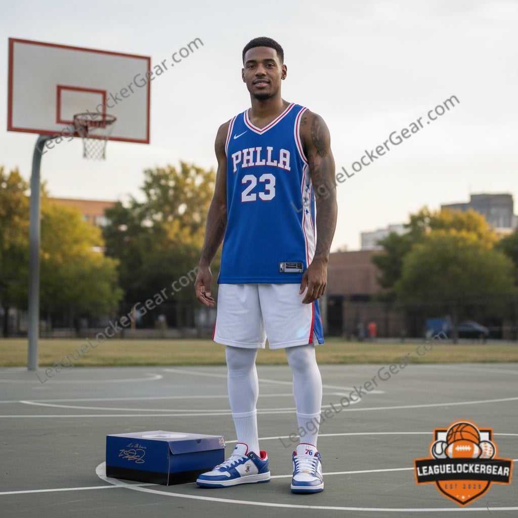 Philadelphia 76ers LeBron James Signature Edition Sneaker - LeagueLockerGear