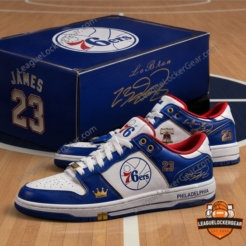 Philadelphia 76ers LeBron James Signature Edition Sneaker - LeagueLockerGear