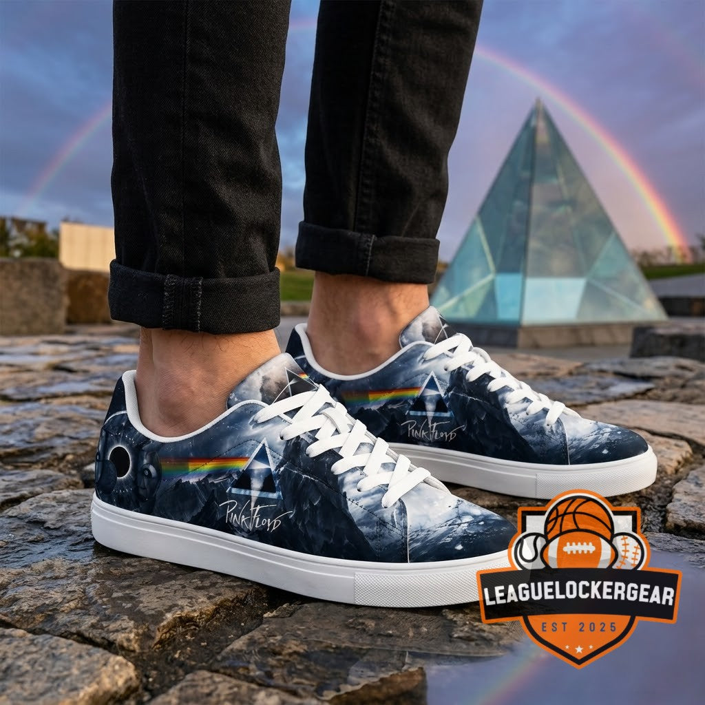 Pink Floyd The Dark Side of the Moon Sneakers - LeagueLockerGear