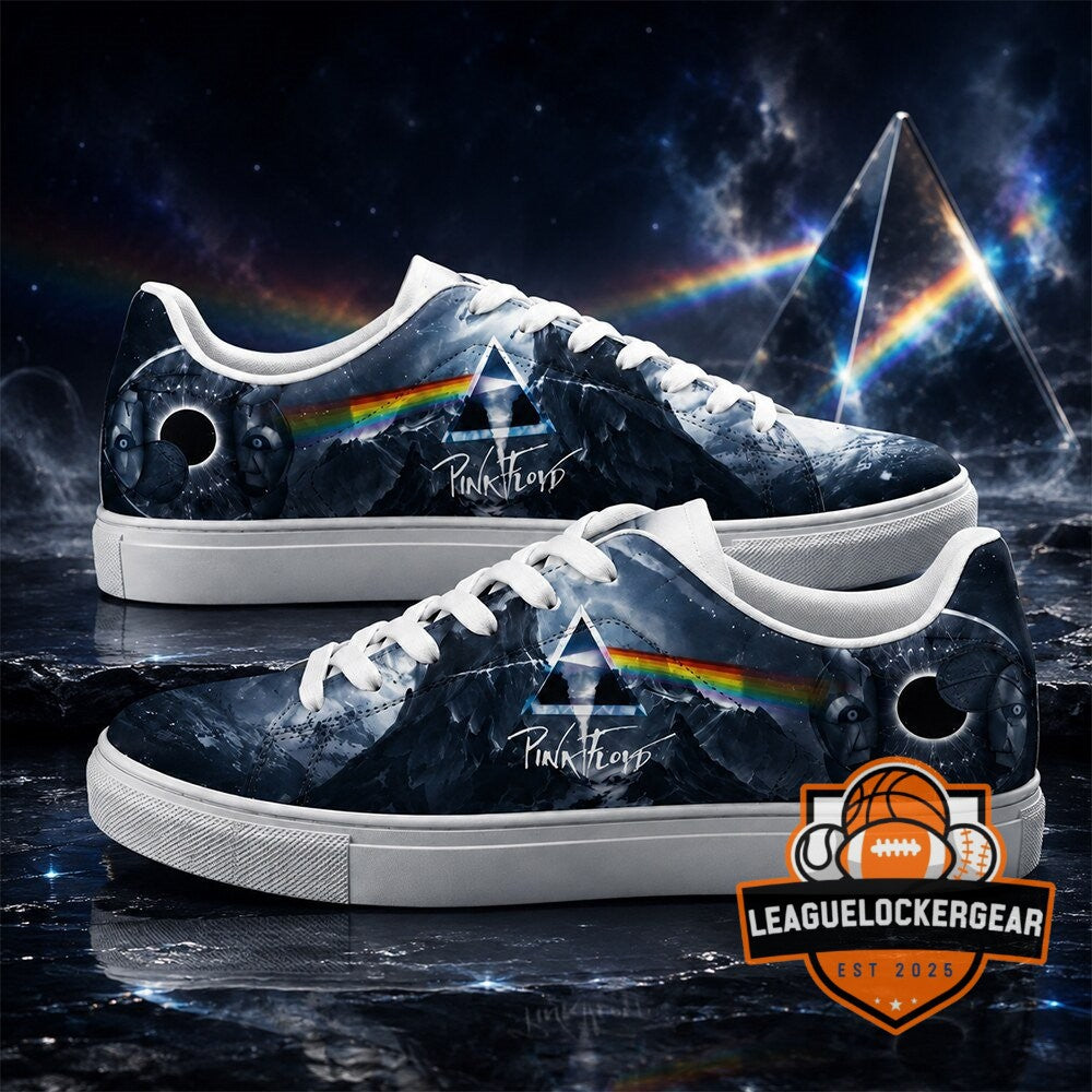 Pink Floyd The Dark Side of the Moon Sneakers - LeagueLockerGear