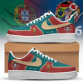 Portugal National Football Team FIFA World Cup Personalized Sneakers - LeagueLockerGear