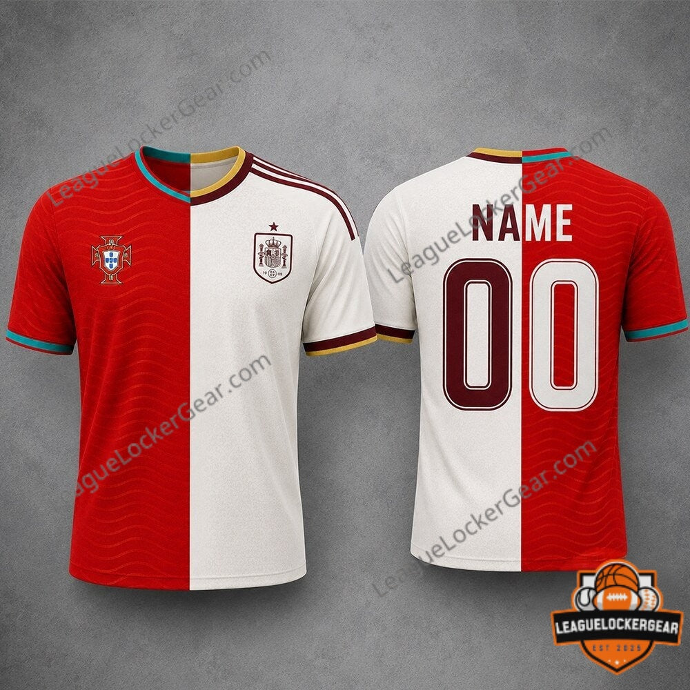 Portugal vs Spain FIFA World Cup 2026 Soccer Jersey - LeagueLockerGear