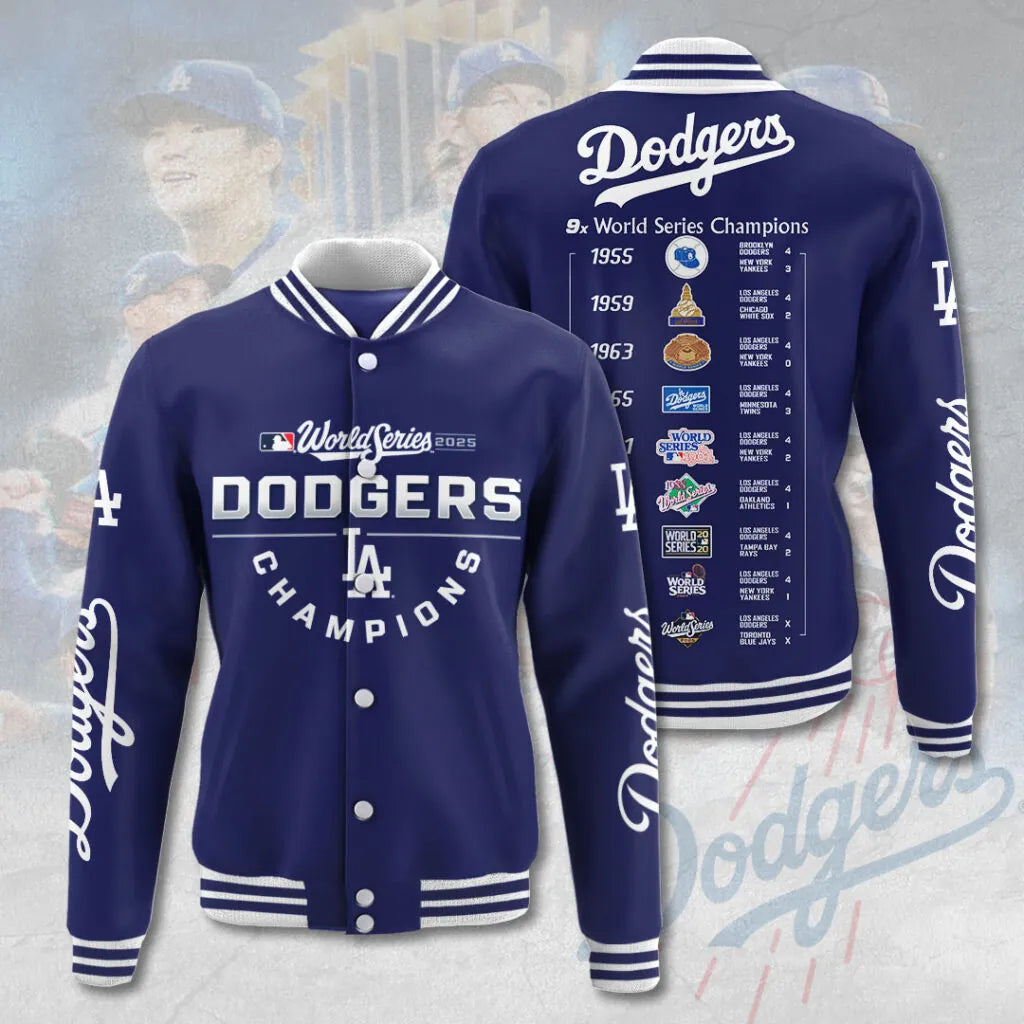 Los Angeles Dodgers Varsity Jacket – THK117310 | Buy for only at THK BUY