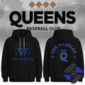 Queens Baseball Club Los Angeles WPBL Inaugural Season Hoodie