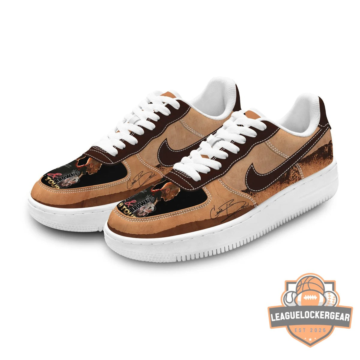 Raymond & Brown The R&B Tour Custom Sneakers - LeagueLockerGear