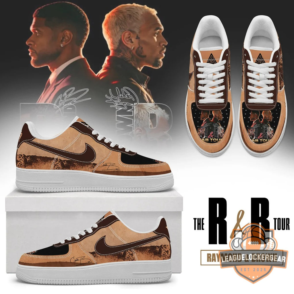 Raymond & Brown The R&B Tour Custom Sneakers - LeagueLockerGear