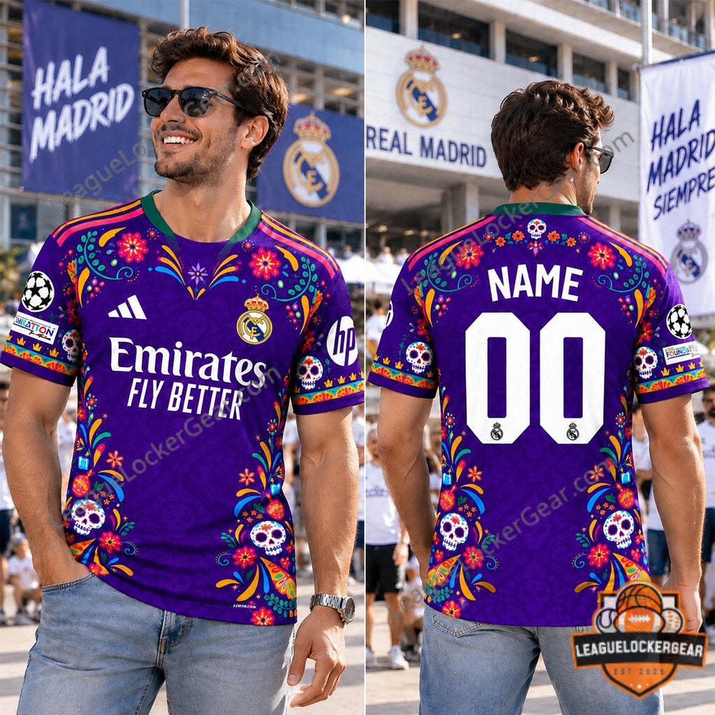 Real Madrid Day of the Dead 2026 Jersey