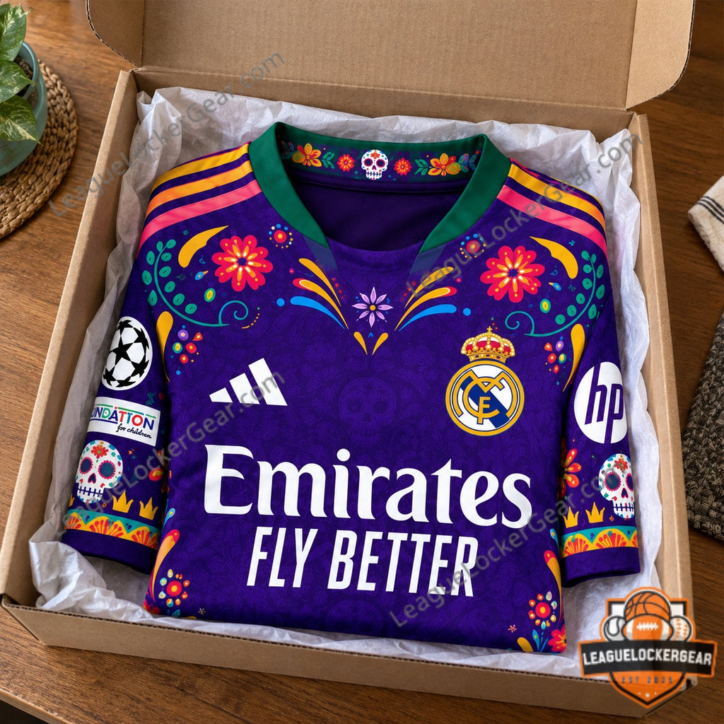 Real Madrid Day of the Dead 2026 Jersey