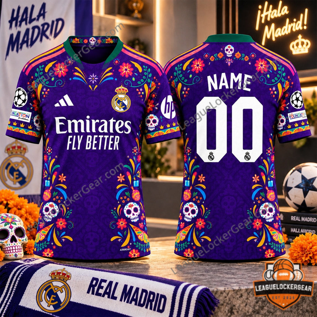 Real Madrid Day of the Dead 2026 Jersey