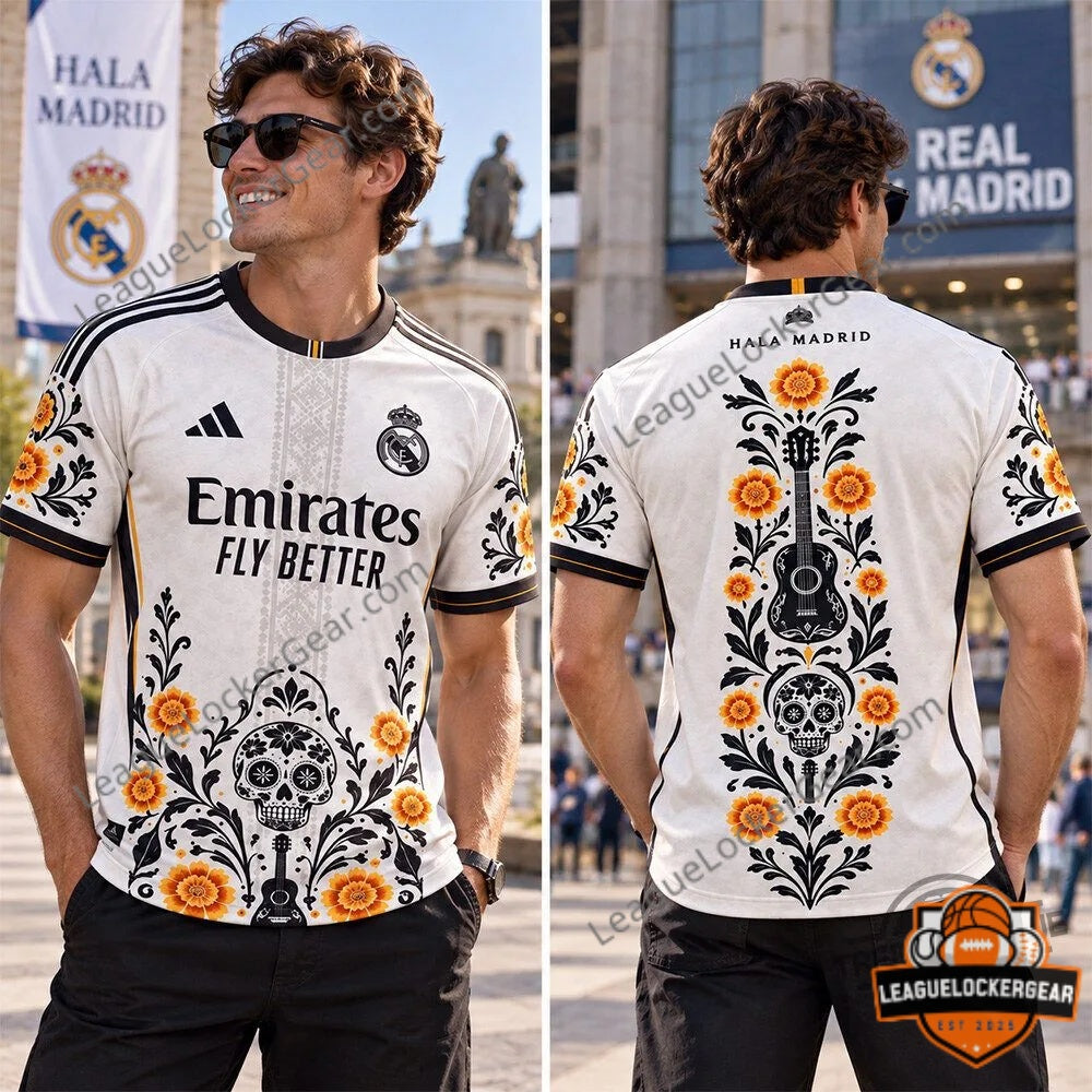 Real Madrid Dia de los Muertos 2026 Football Jersey