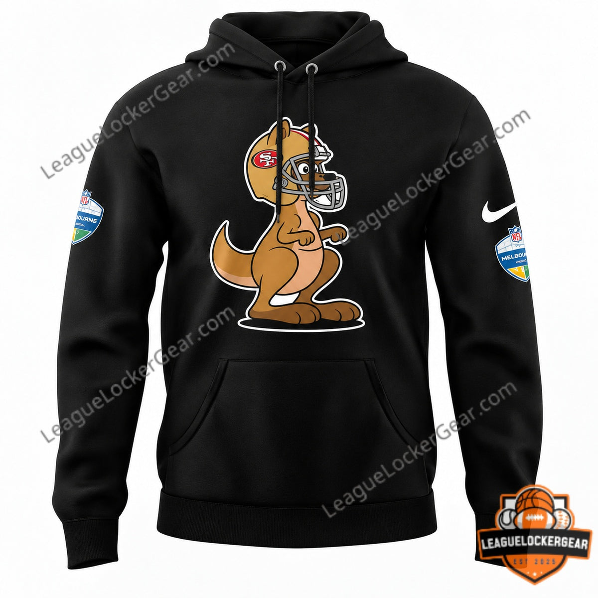 San Francisco 49ers Australia 2026 Melbourne Game Hoodie