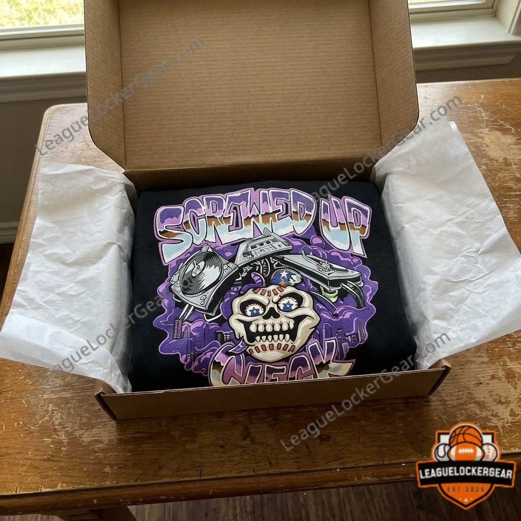 DJ Screw Screwed Up Click x Houston Astros Hoodie - LeagueLockerGear