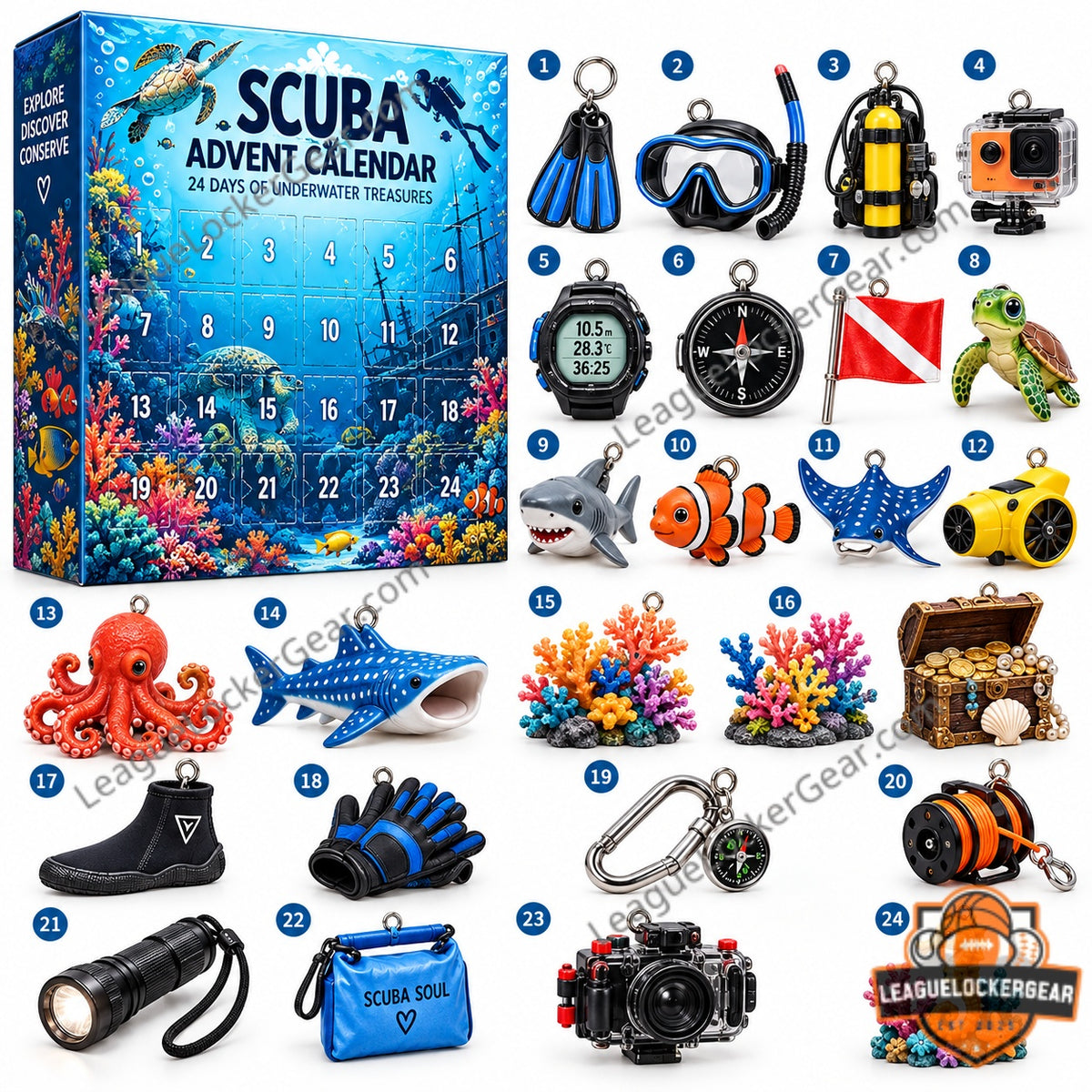 Scuba Diving 2026 Advent Calendar | League