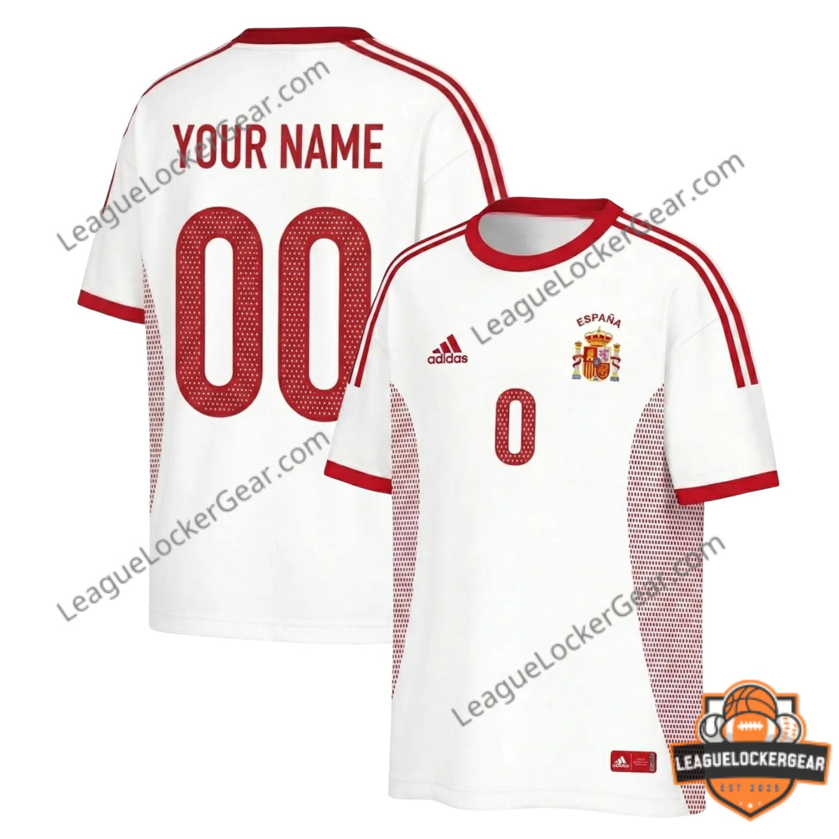 Spain World Cup 2026 Custom Football Jersey - LeagueLockerGear