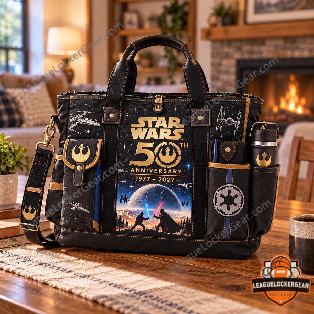 Star Wars 50th Anniversary 1977-2027 Tote Bag
