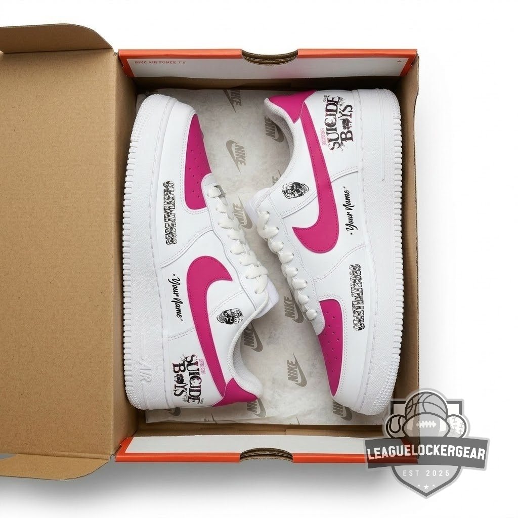 Suicide Boys Grey Day 2026 Custom Nike Air Force 1 - LeagueLockerGear