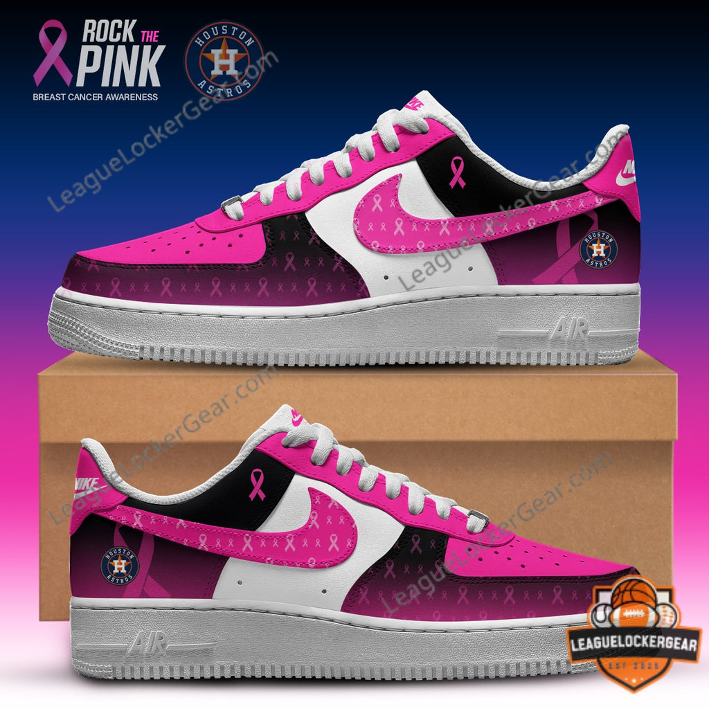 All Team MLB x Rock The Pink Breast Cancer Awareness Sneakers - LeagueLockerGear