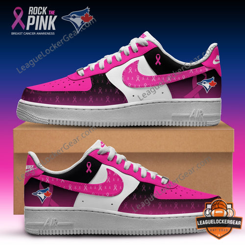 All Team MLB x Rock The Pink Breast Cancer Awareness Sneakers - LeagueLockerGear