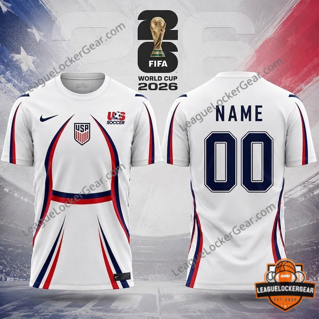 United States National Soccer Team FIFA World Cup 2026 Soccer Jersey - LeagueLockerGear