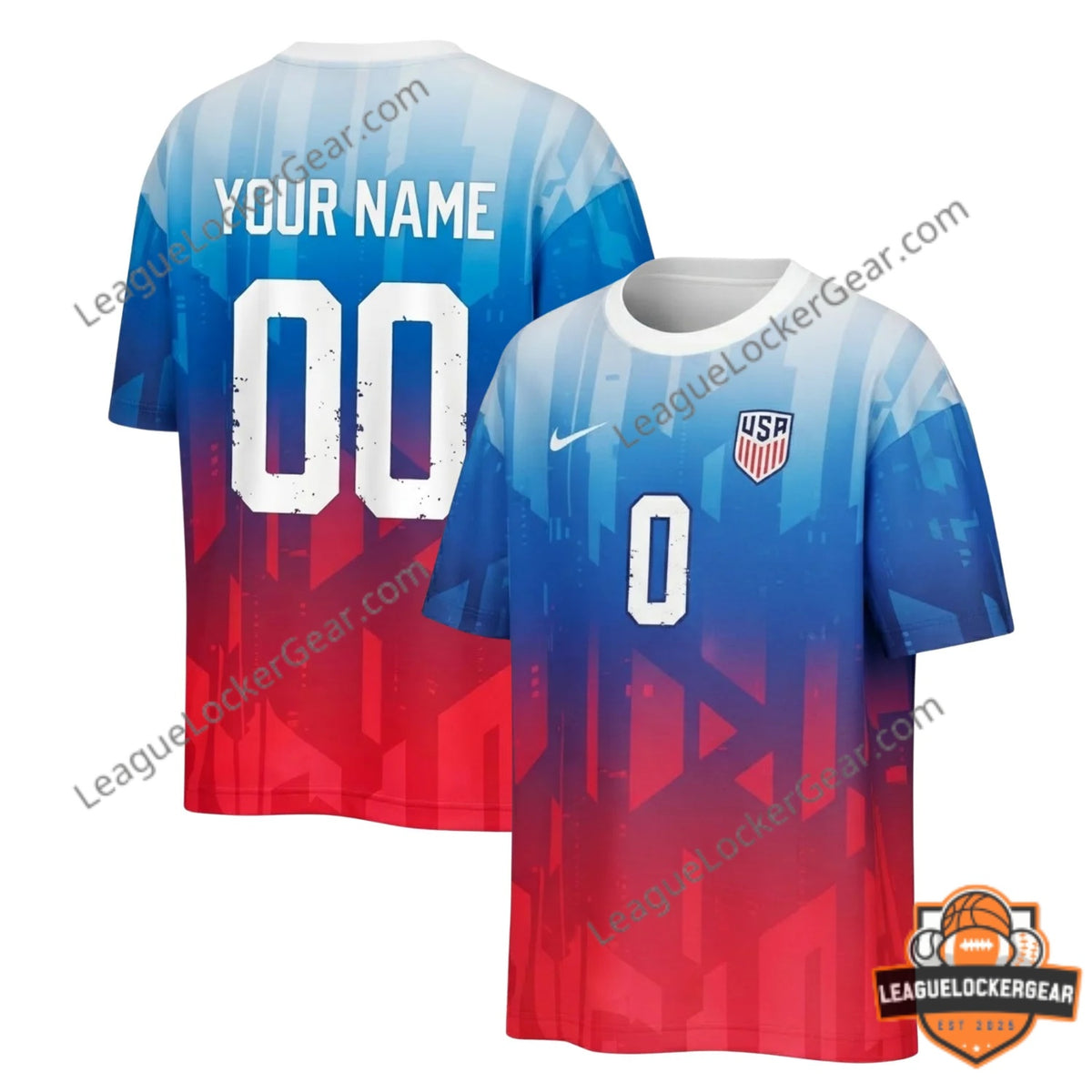 United States National Soccer Team WC26 Custom Jersey - LeagueLockerGear