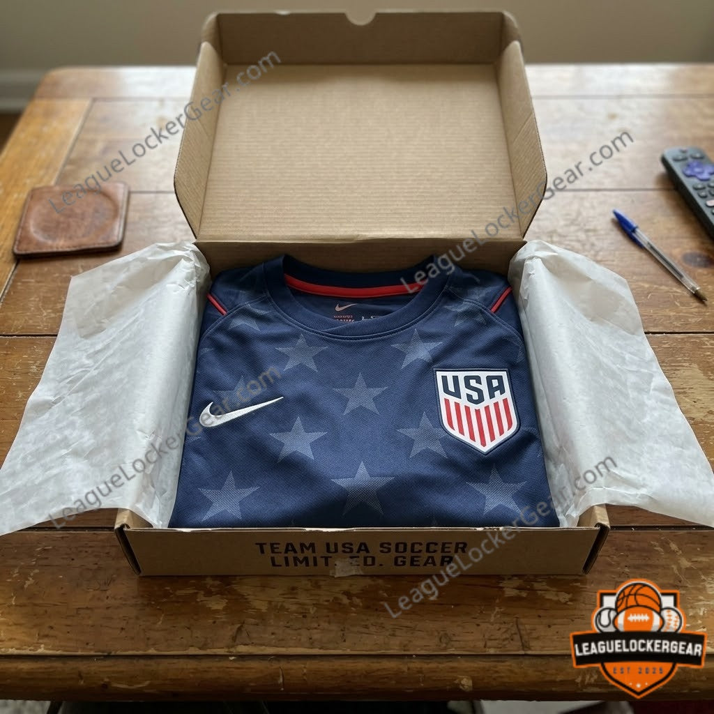 USA Soccer Team 2026 Roster Reveal Customizable Soccer Jersey - LeagueLockerGear