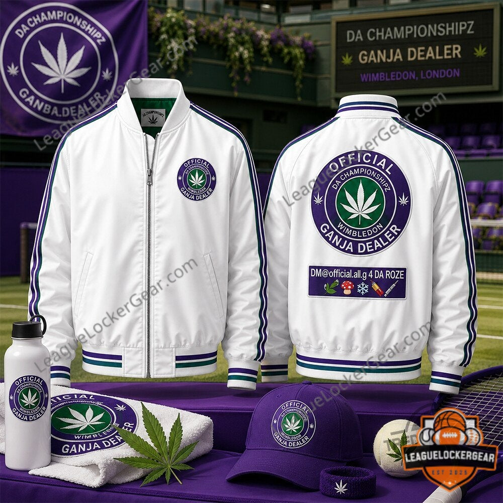 Sacha Baron Cohen Ali G Wimbledon Bomber Jacket - LeagueLockerGear
