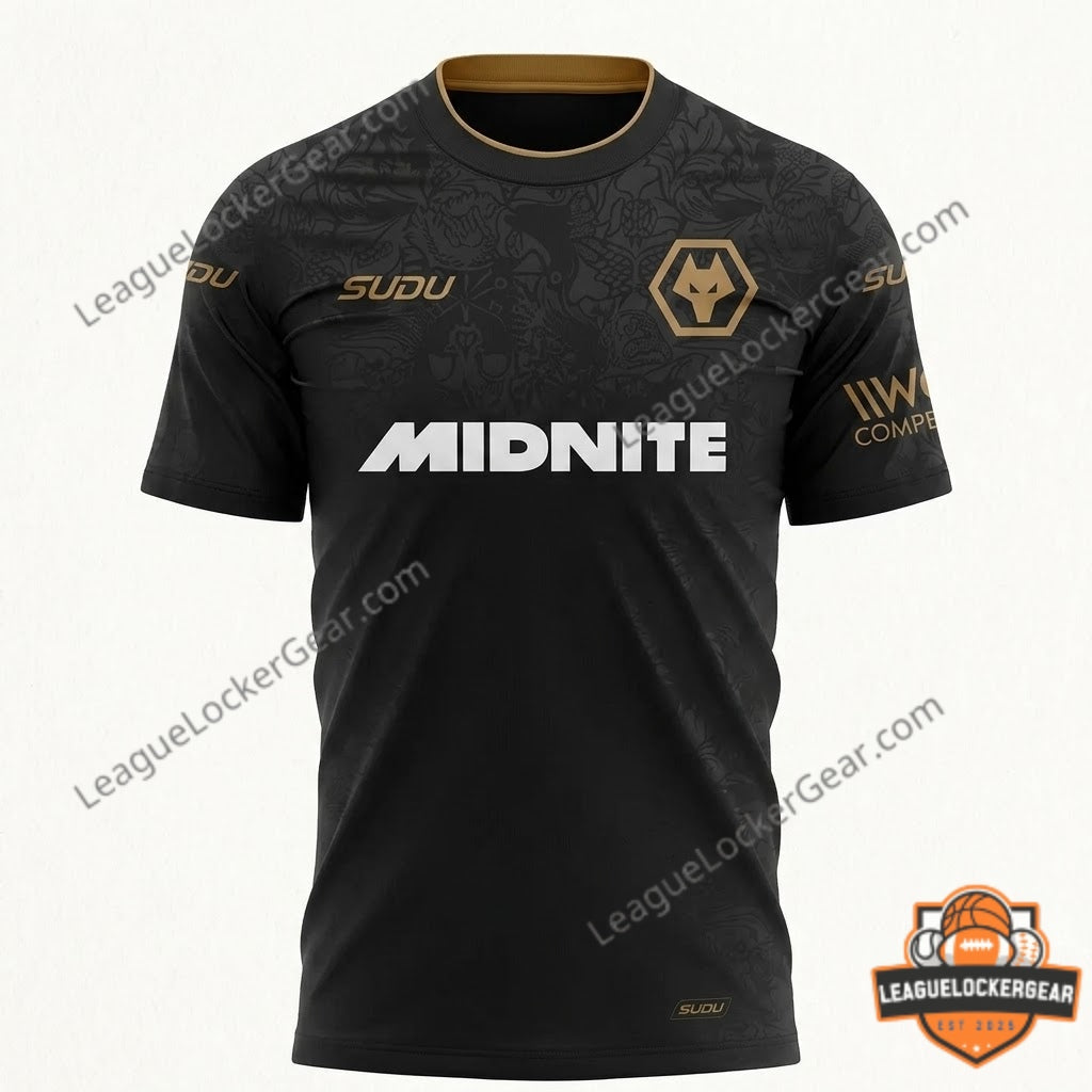 Wolverhampton Wanderers 2026/27 Third Kit Forged in the Dark