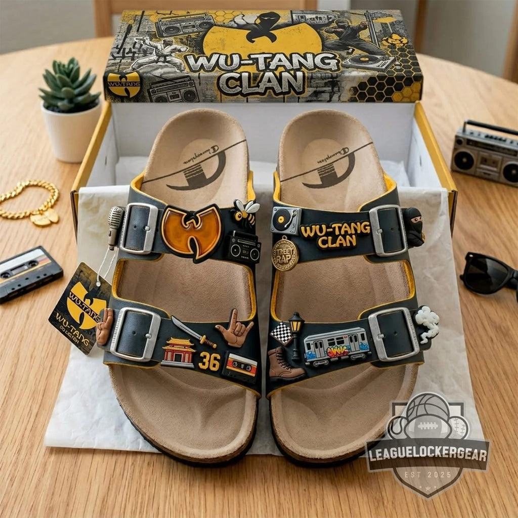Wu-Tang Clan 36 Chambers Charms Clogs Sandals - LeagueLockerGear