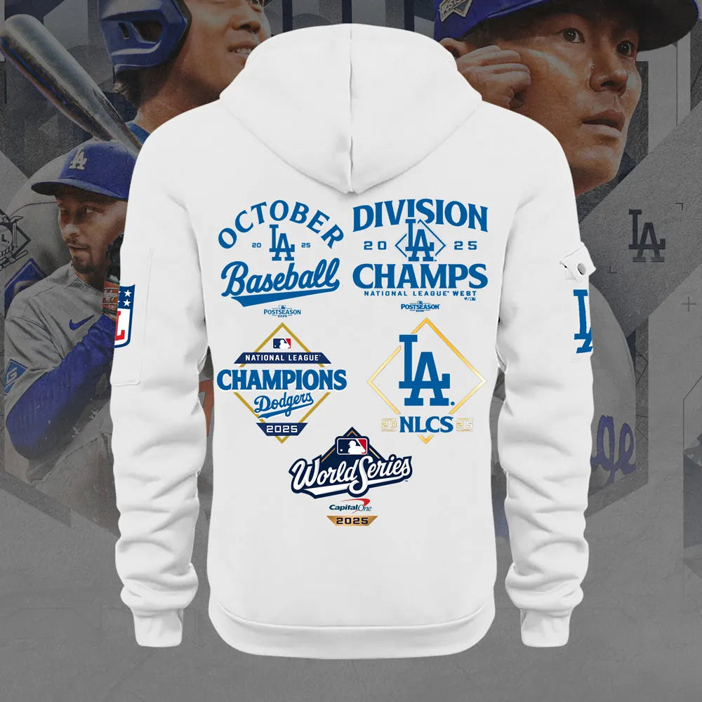 Los Angeles Dodgers 2D Quarter Zip Hoodie - THK117367 | Buy for only at THK BUY